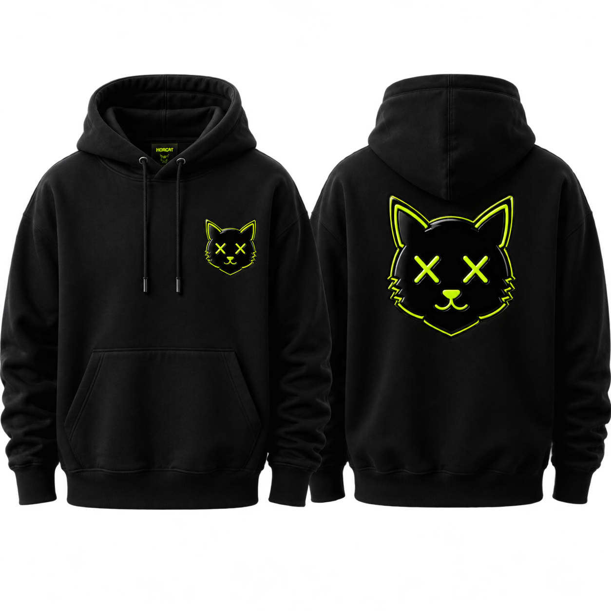 HORCAT black hoodie preview